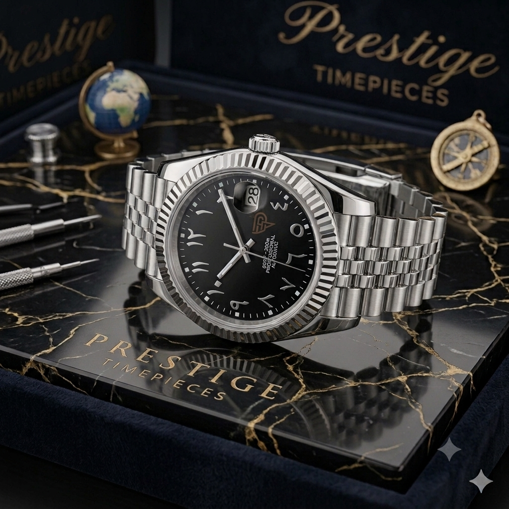 PRESTIGE - CLASSIC DATE BLACK ARABIC