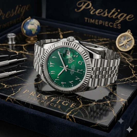 PRESTIGE - CLASSIC DATE GREEN ARABIC