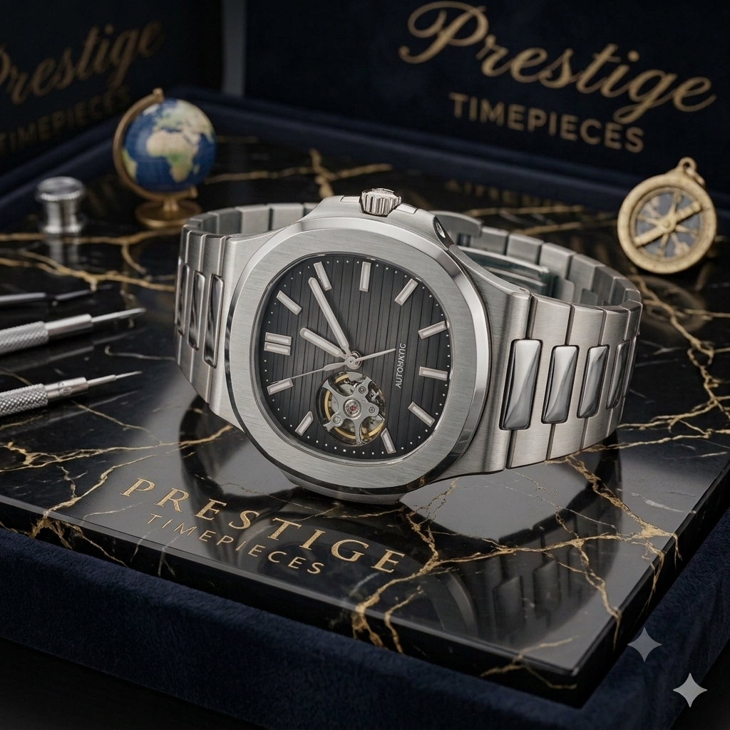PRESTIGE - NAUTIC OPEN HEART BLACK