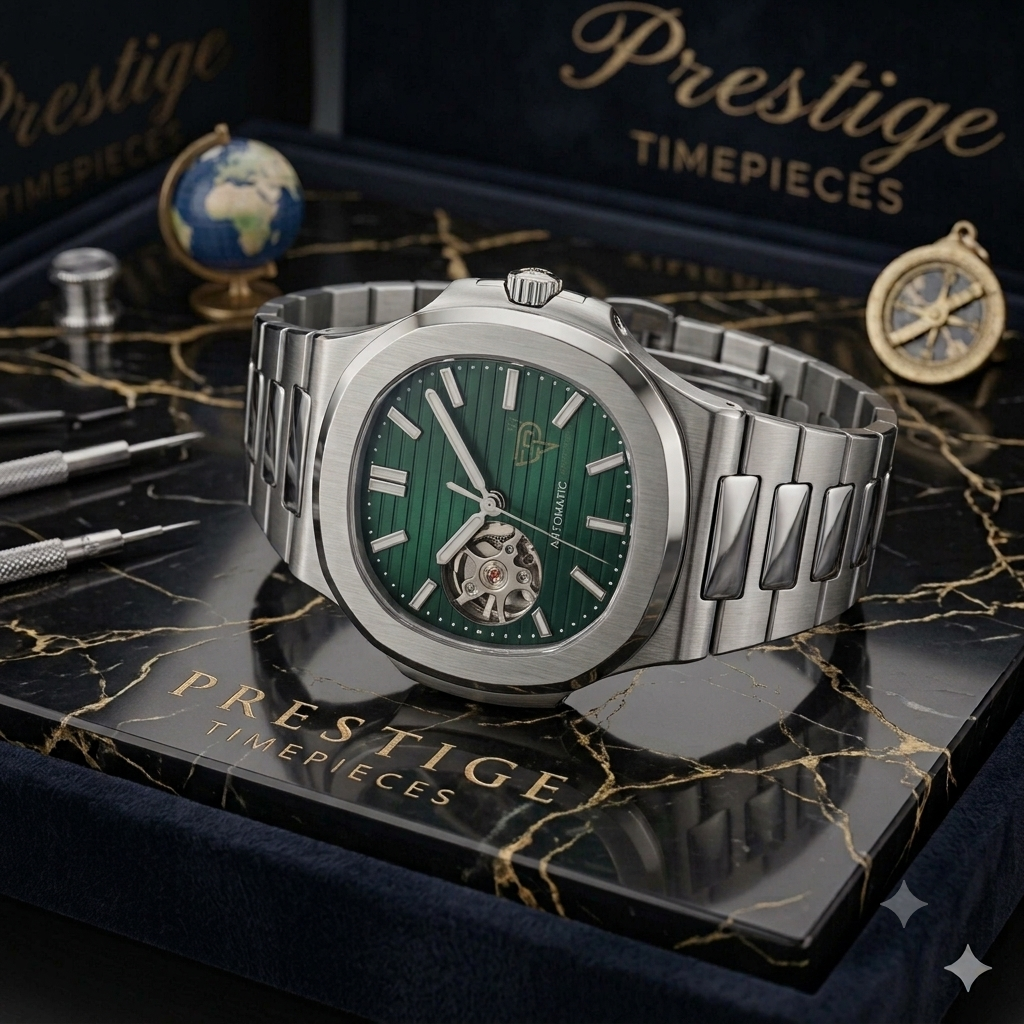 PRESTIGE - NAUTIC OPEN HEART GREEN