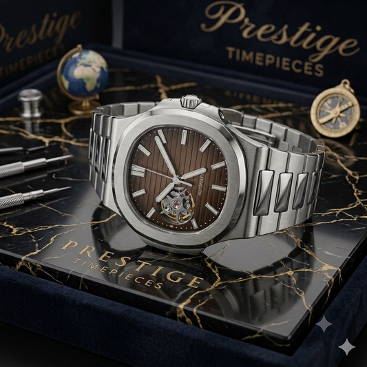 PRESTIGE - NAUTIC OPEN HEART BROWN