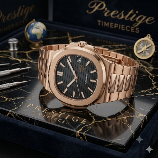 PRESTIGE - NAUTIC ROSE GOLD BLACK