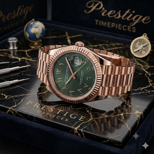 PRESTIGE - CLASSIC DATE ROSE GOLD OLIVE