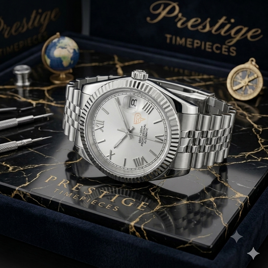 PRESTIGE - CLASSIC DATE SILVER ROMAN